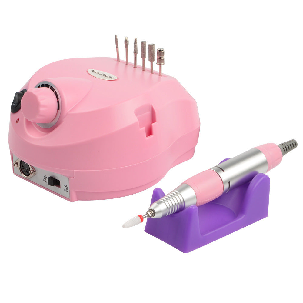 Professional nail polishing device for manicure and pedicure routines