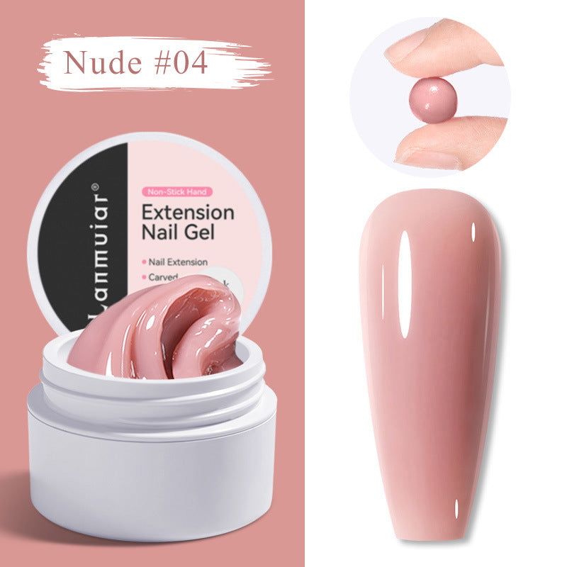 Nail art non-stick hand extension glue for professional nail extensions