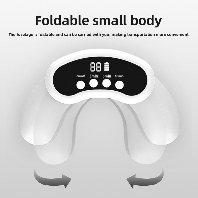 Portable nail curing lamp for salon-style gel nails