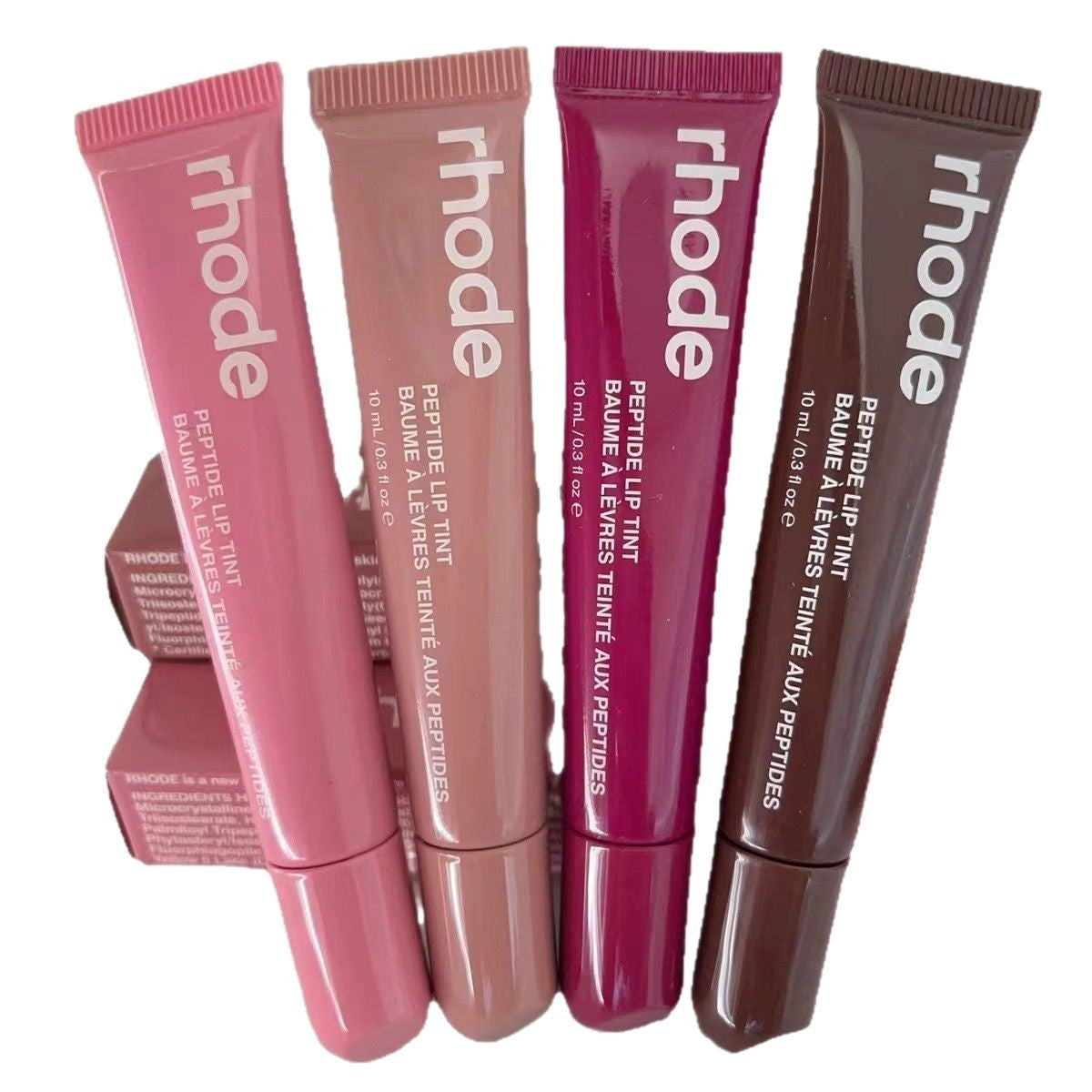 Rhode lip glaze lipstick for glossy and hydrated lips